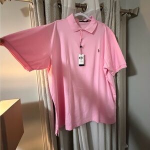 Men's Pink Polo Shirt